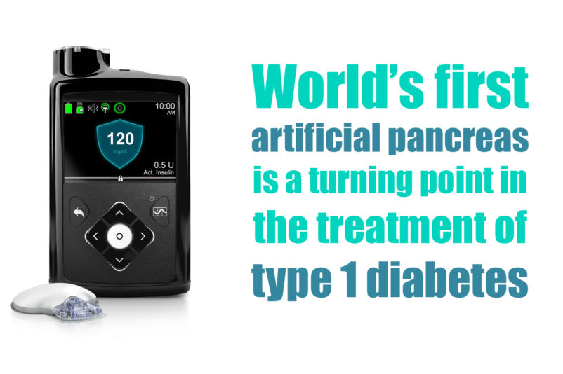 FDA approves first artificial pancreas.