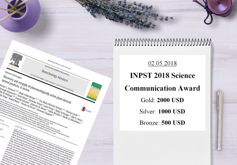 INPST 2018 Science Communication Award